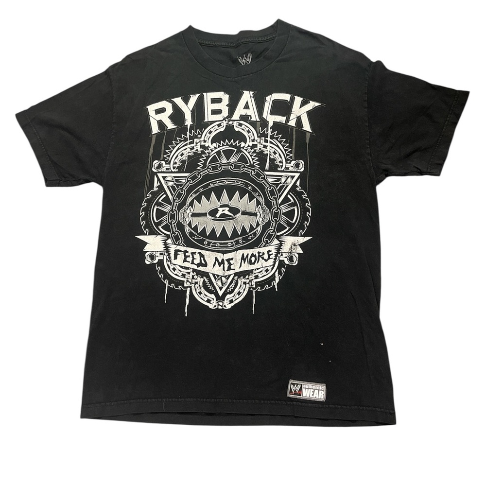 Vintage WWE Ryback feed me more graphic t shirt size large